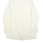 COLUMBIA Womens Cream Zip Hoodie Jacket XL Polyester Blend Plain Outdoor