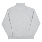 CHAMPION GB Mens Sweatshirt Grey 1/4 Zip M