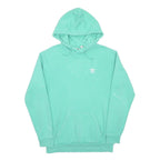 ADIDAS Mens Blue Pullover Hoodie M Cotton Blend Casual Sweatshirt