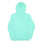 ADIDAS Mens Blue Pullover Hoodie M Cotton Blend Casual Sweatshirt