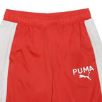 PUMA Mens Shorts Red & White Casual Regular L W34 Sportswear