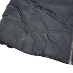 CALVIN KLEIN JEANS Girls Black Long Sleeve Zip Polyester Blend Jacket XL Puffer