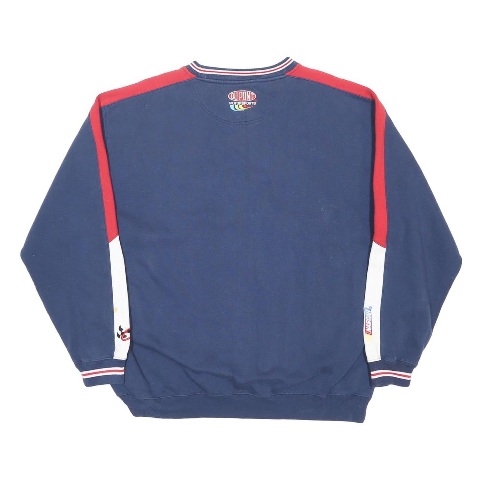 CHASE AUTHENTICS Mens Blue & Red Gordon 24 Crew Neck XL NASCAR Sweatshirt Racing