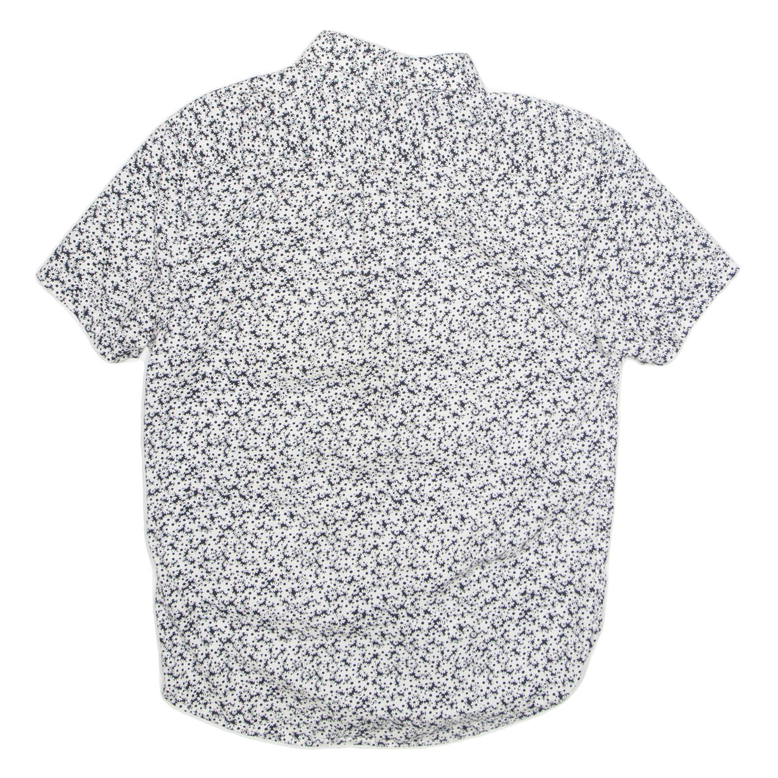 LEVI'S Mens Shirt White Floral S