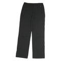 ODLO Womens Black Regular Fit Straight Leg Cotton Blend Trousers W28 L29 Casual