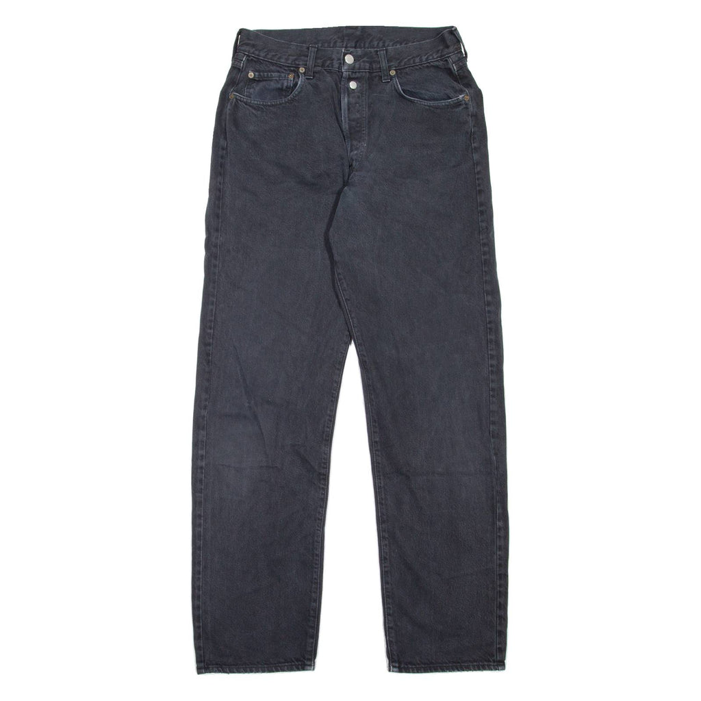REPLAY 901 Mens Jeans Black Regular Straight W30 L33