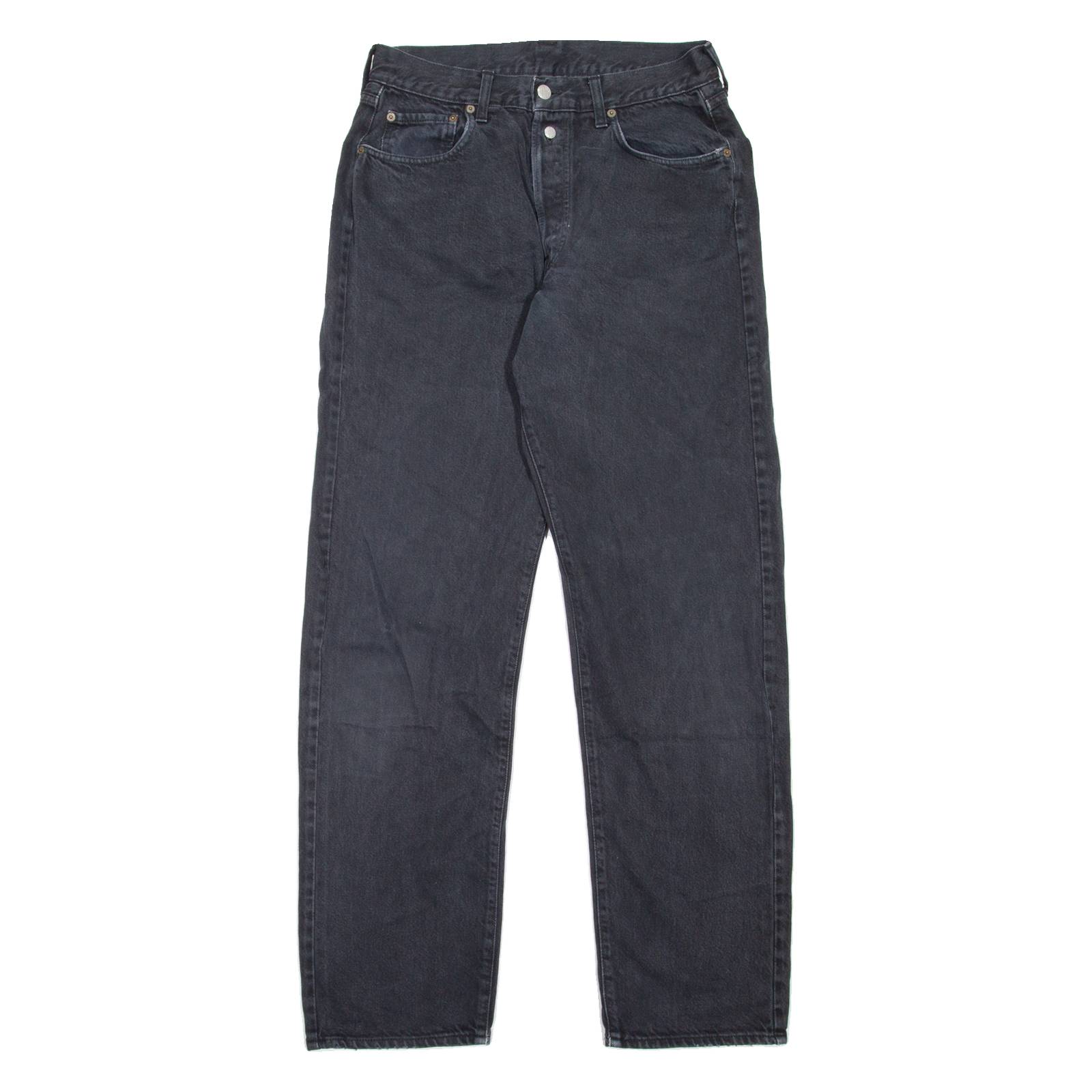 REPLAY 901 Mens Jeans Black Regular Straight W30 L33