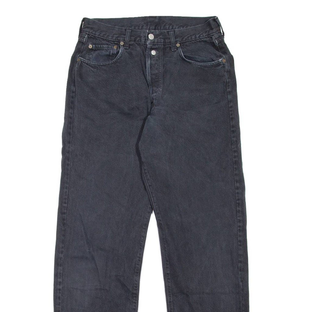 REPLAY 901 Mens Jeans Black Regular Straight W30 L33