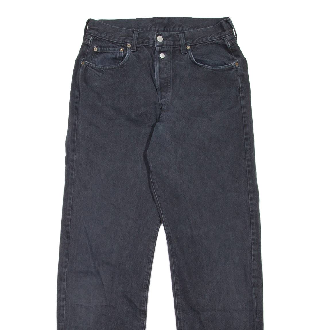REPLAY 901 Mens Jeans Black Regular Straight W30 L33