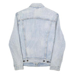 LEVI'S Mens Blue Denim Button Jacket S Cotton Classic Casual Vintage Style