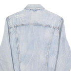 LEVI'S Mens Blue Denim Button Jacket S Cotton Classic Casual Vintage Style