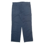 DICKIES Cargo Womens Trousers Blue Regular Straight W34 L31