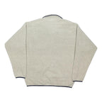 PATAGONIA Synchilla Mens Cream & Navy Plain Pullover Basic Knit M Outdoor Jumper