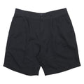 DOCKERS Mens Black Casual Shorts L W36 Classic Fit Polyester Button Closure