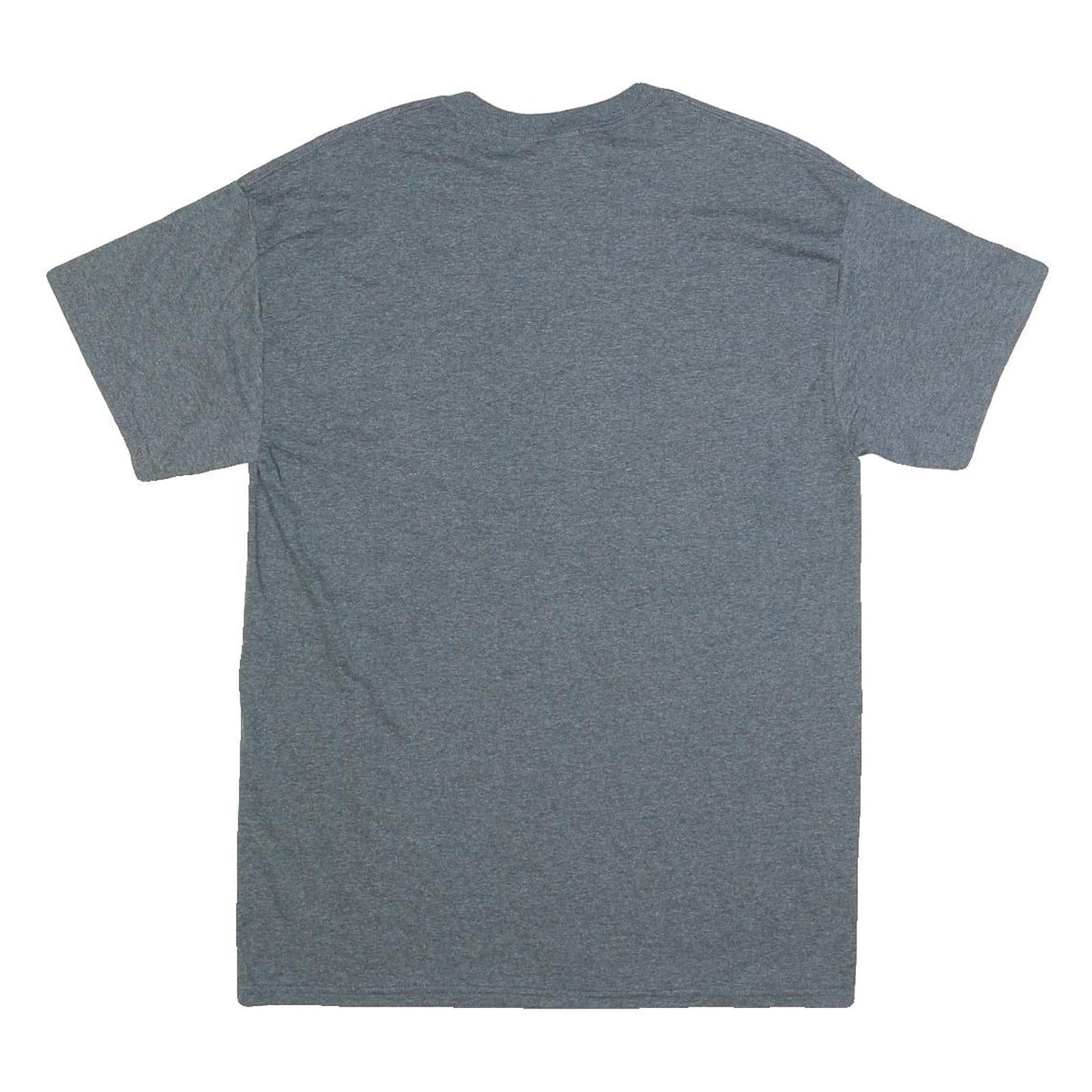 GILDAN Mens Grey Florida Gators Graphic T-Shirt M Short Sleeve Crew Neck