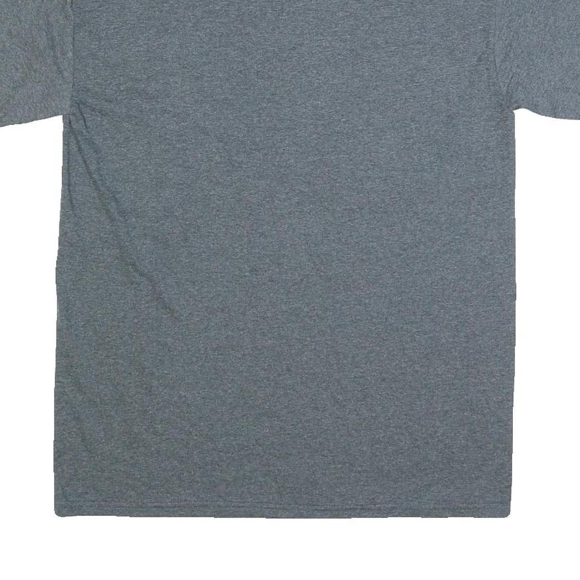 GILDAN Mens Grey Florida Gators Graphic T-Shirt M Short Sleeve Crew Neck