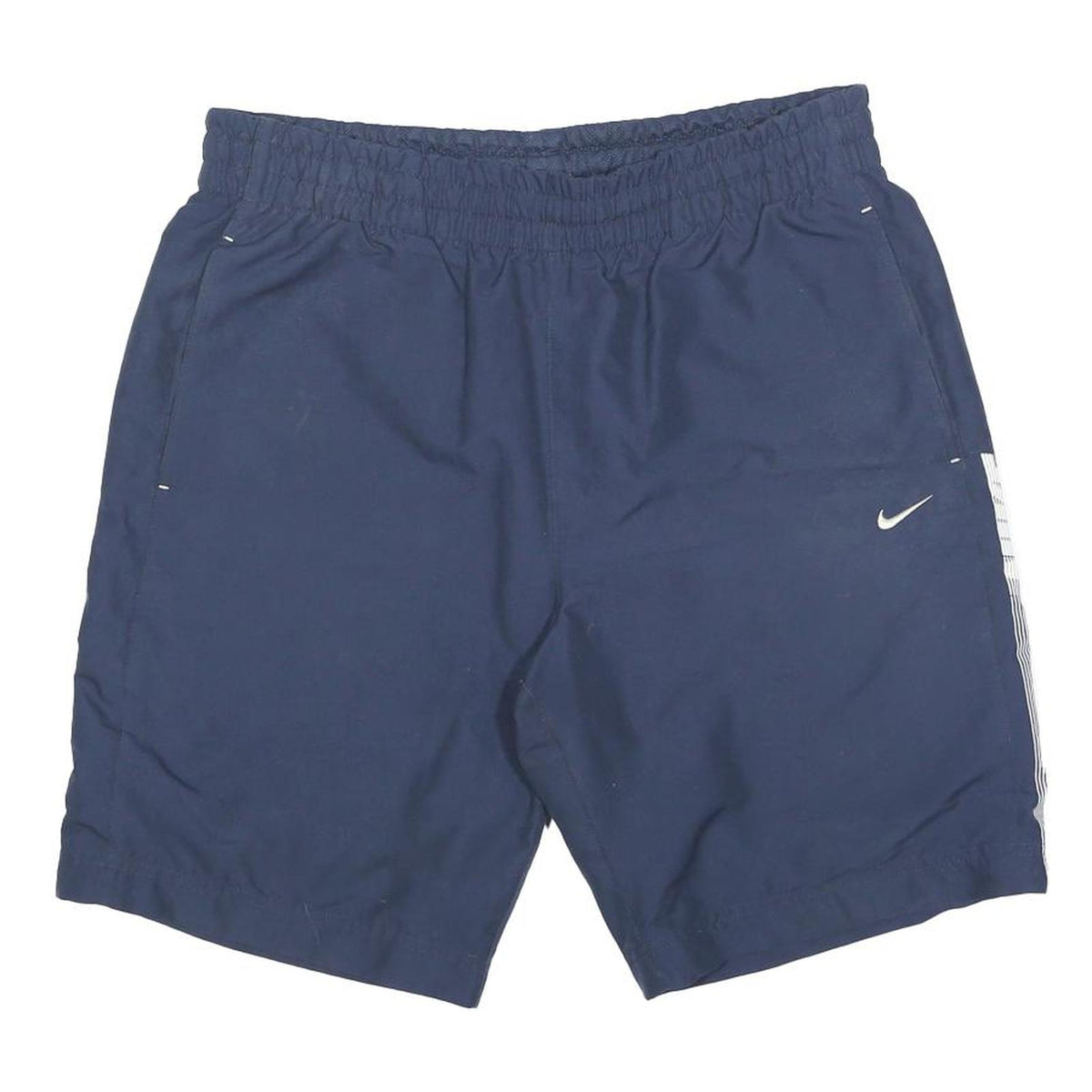 NIKE Mens Shorts Blue Casual L W32 Sports Logo Lightweight Athletic
