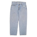 LEVI'S 550 Mens Jeans Blue Regular Tapered Denim Light W36 L32 Casual Vintage