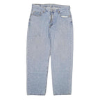 LEVI'S 550 Mens Jeans Blue Regular Tapered Denim Light W36 L32 Casual Vintage