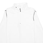 Womens White Plain Pullover Jumper Crew Neck Basic Knit S Polyester Comfortable