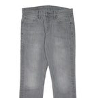 LEVI'S 511 Slim Mens Jeans Grey Slim Skinny Denim Medium W32 L30 Stylish