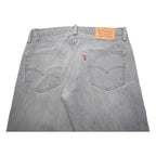 LEVI'S 511 Slim Mens Jeans Grey Slim Skinny Denim Medium W32 L30 Stylish