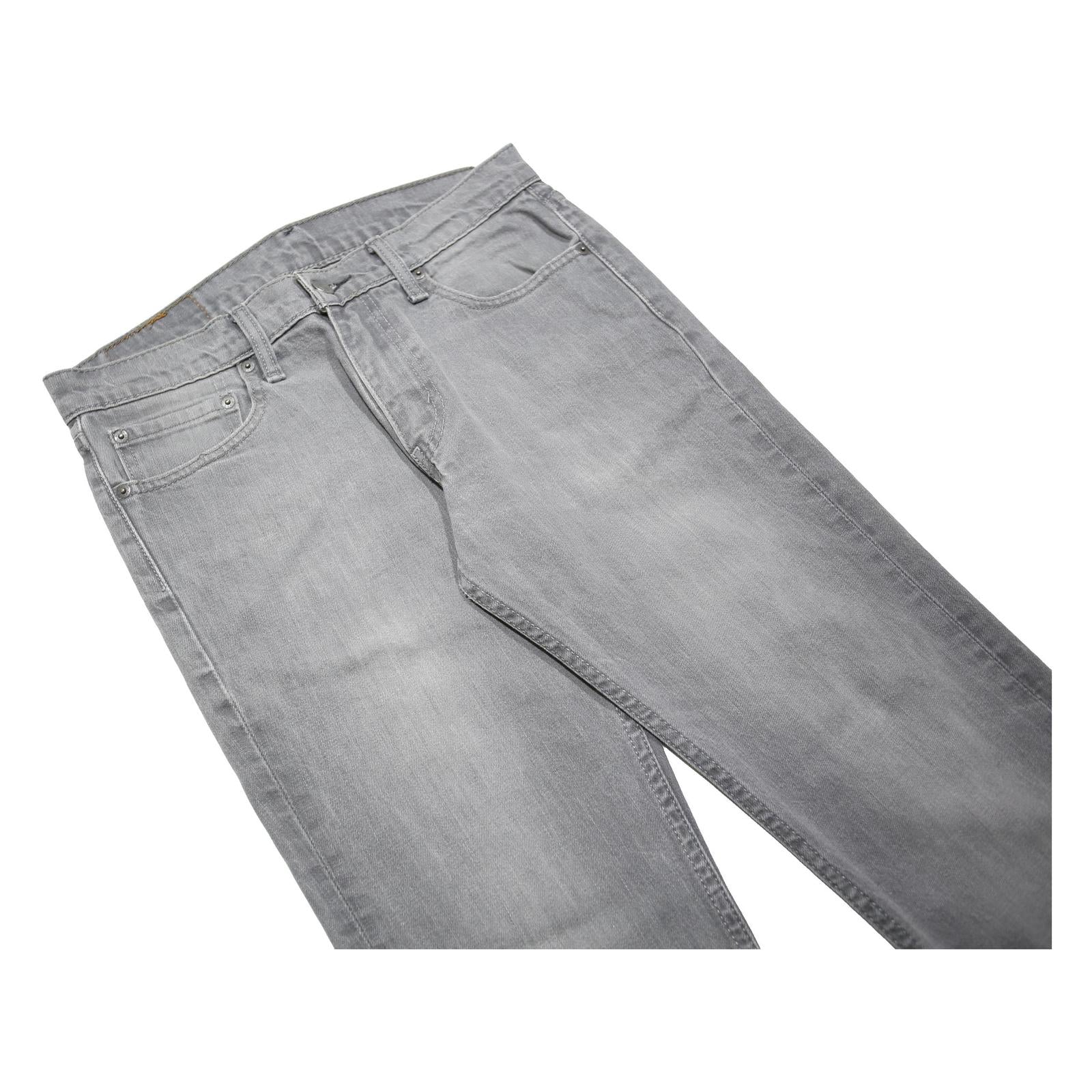 LEVI'S 511 Slim Mens Jeans Grey Slim Skinny Denim Medium W32 L30 Stylish