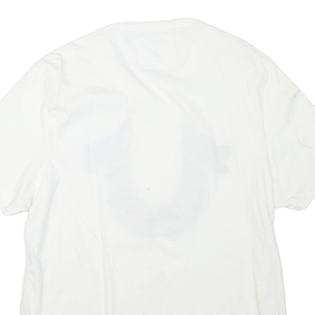 TRUE RELIGION Mens White Camouflage Horseshoe Graphic T-Shirt XL Short Sleeve