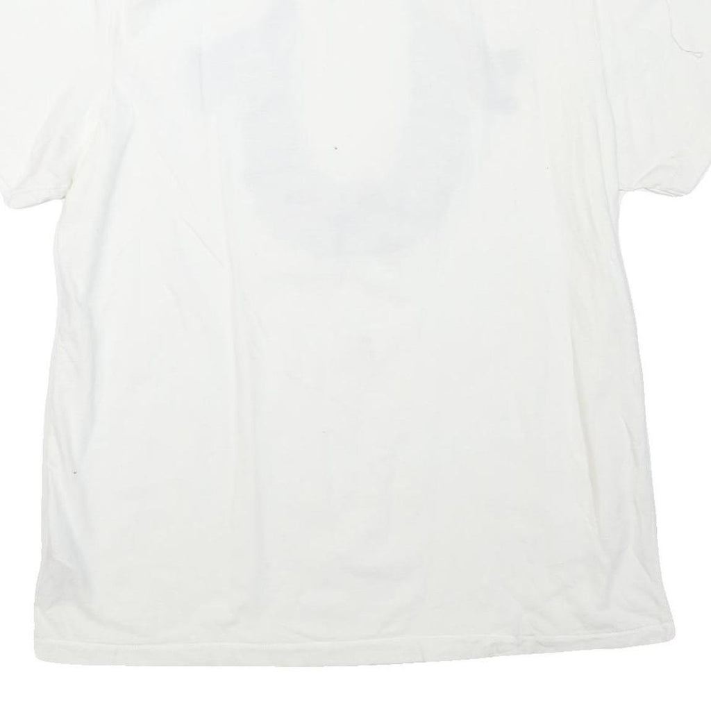 TRUE RELIGION Mens White Camouflage Horseshoe Graphic T-Shirt XL Short Sleeve