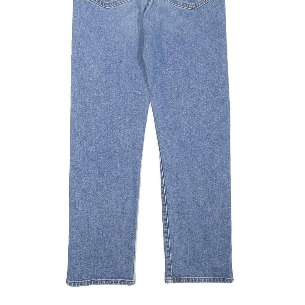 LEVI'S Womens Regular Blue Denim Medium Fit Jeans W24 L25 Classic Cotton Blend