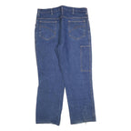 DICKIES Mens Jeans Blue Regular Straight Denim Medium W34 L30 Workwear