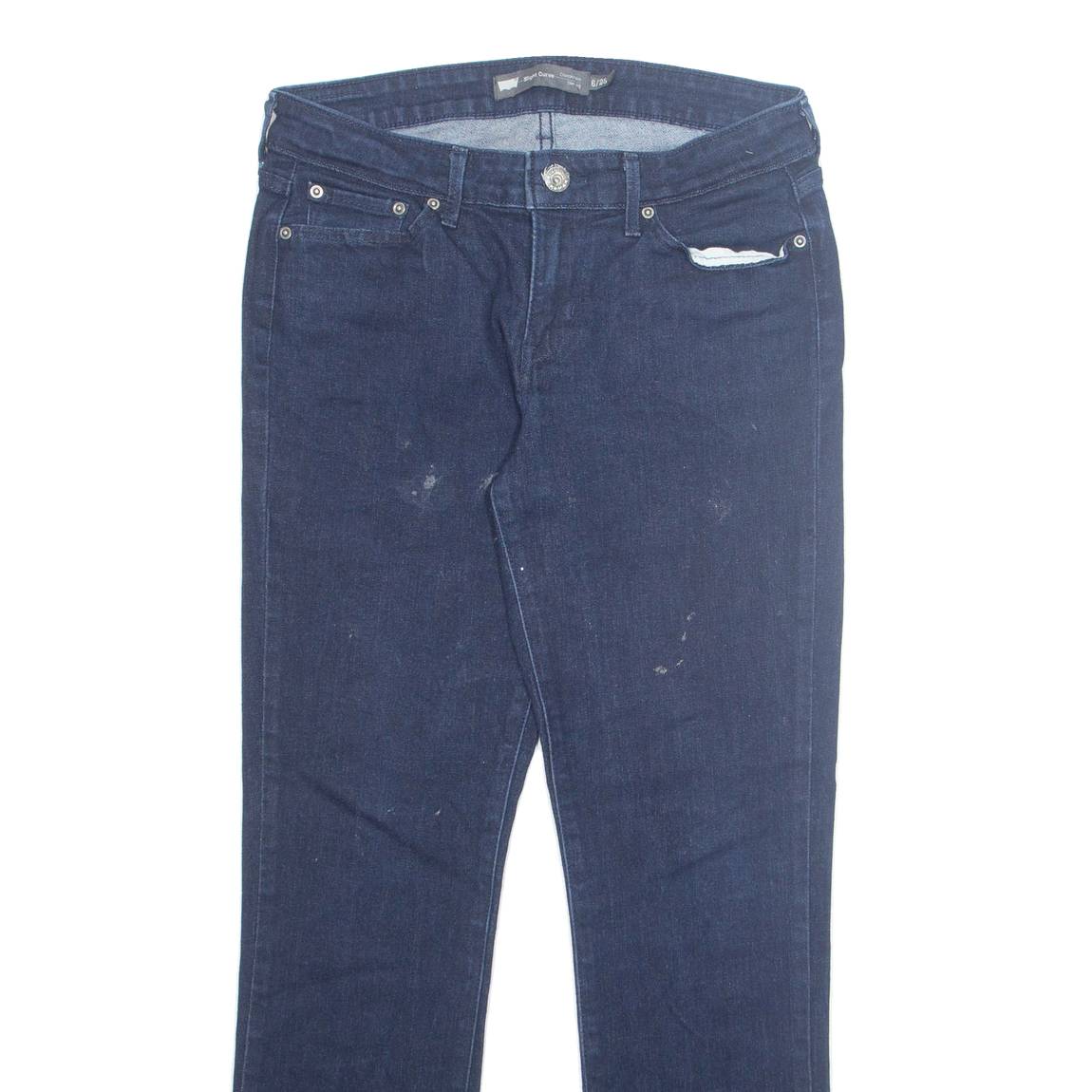 LEVI'S Womens Jeans Blue Regular Tapered W30 L28