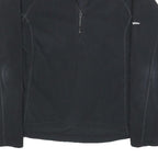 BERGHAUS Womens Black Plain Polyester Pullover Crew Neck Jumper S Outdoor