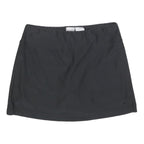 NIKE Womens Black Mini Polyester Blend Skort XS Activewear Sports Casual