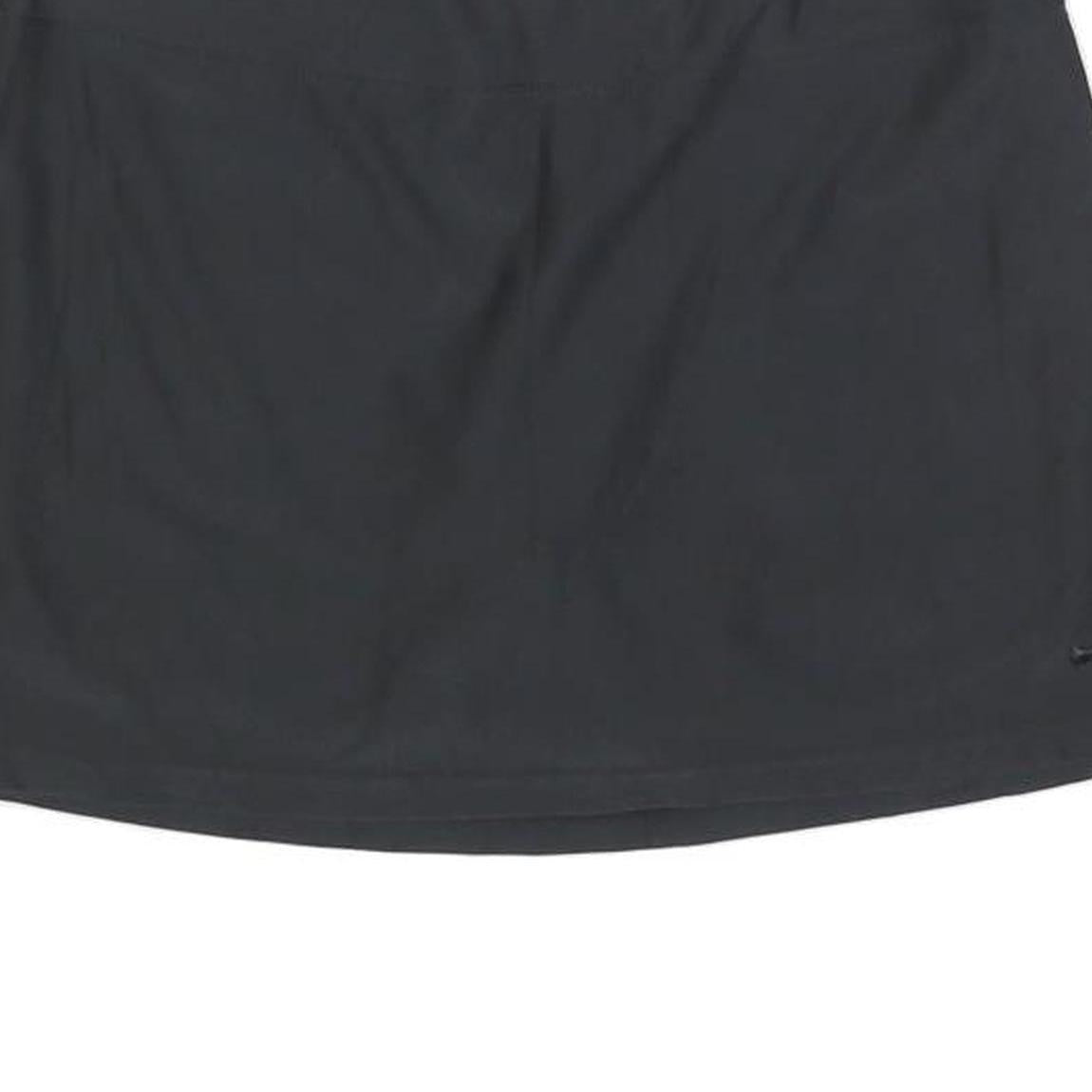 NIKE Womens Black Mini Polyester Blend Skort XS Activewear Sports Casual