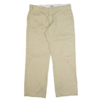 DICKIES Workwear Womens Trousers Beige Regular Straight W32 L28