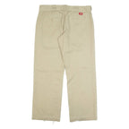 DICKIES Workwear Womens Trousers Beige Regular Straight W32 L28