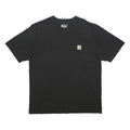 CARHARTT Mens Black Pocket T-Shirt L Short Sleeve Crew Neck Cotton Blend