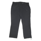 SCHOFFEL Mens Polyester Blend Black Regular Straight Trousers W30 L30 Outdoor