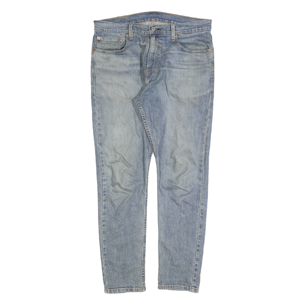 LEVI'S 512 Tapered Mens Jeans Blue Slim Denim Medium W33 L30 Classic Fit Zip