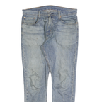 LEVI'S 512 Tapered Mens Jeans Blue Slim Denim Medium W33 L30 Classic Fit Zip