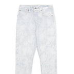 LEVI'S 501S Womens Jeans Classic Straight Denim Light W25 L28 Button Closure