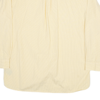 TOMMY HILFIGER Mens Yellow Cotton Blend Shirt XL Button Down Pocket Classic Fit