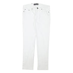 LOYALTY AND FAITH Womens Jeans White Slim Skinny Denim W30 L28 Zip Cotton Blend