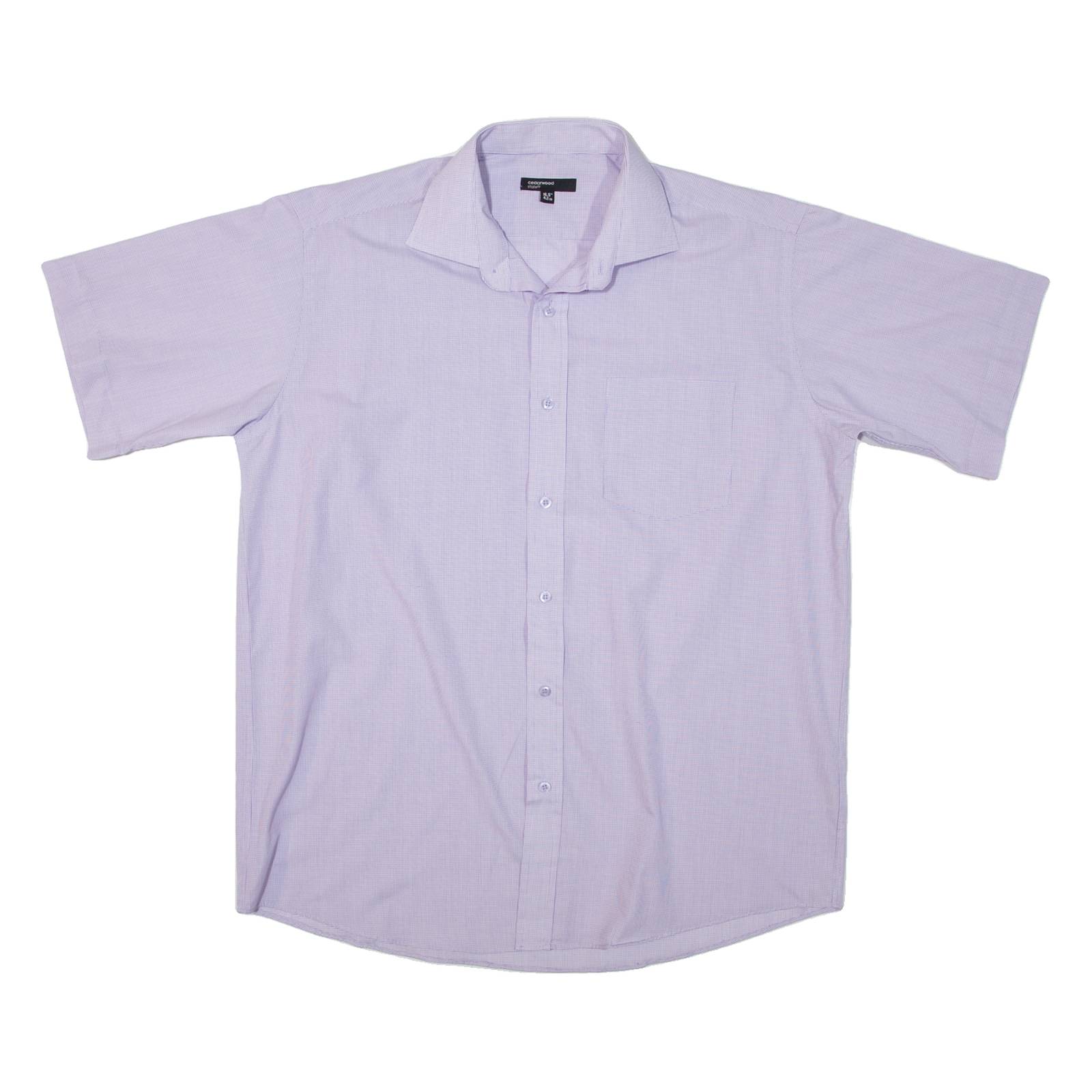 CEDARWOOD STATE Mens Shirt Purple Check L
