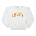 RUSSELL ATHLETIC Mens Grey Liberty Crew Neck L Cotton Blend Sweatshirt