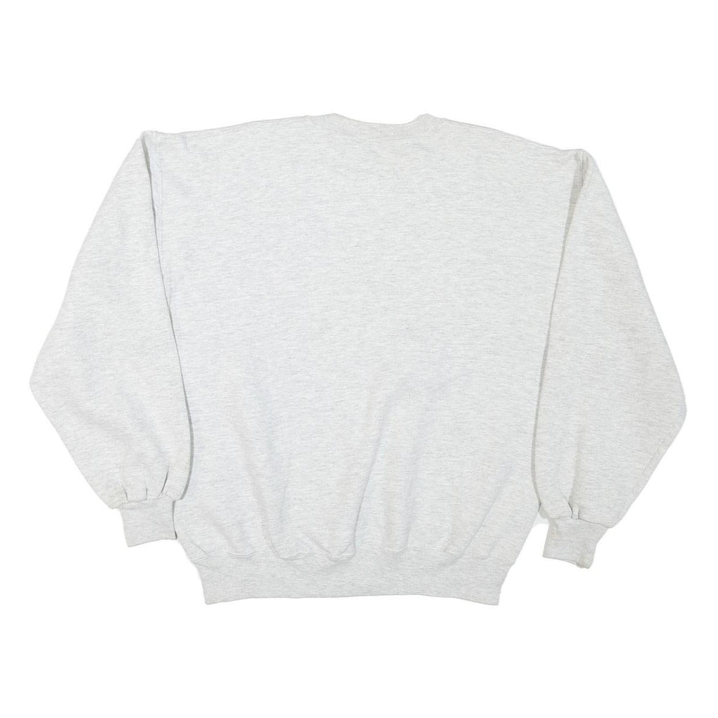 RUSSELL ATHLETIC Mens Grey Liberty Crew Neck L Cotton Blend Sweatshirt