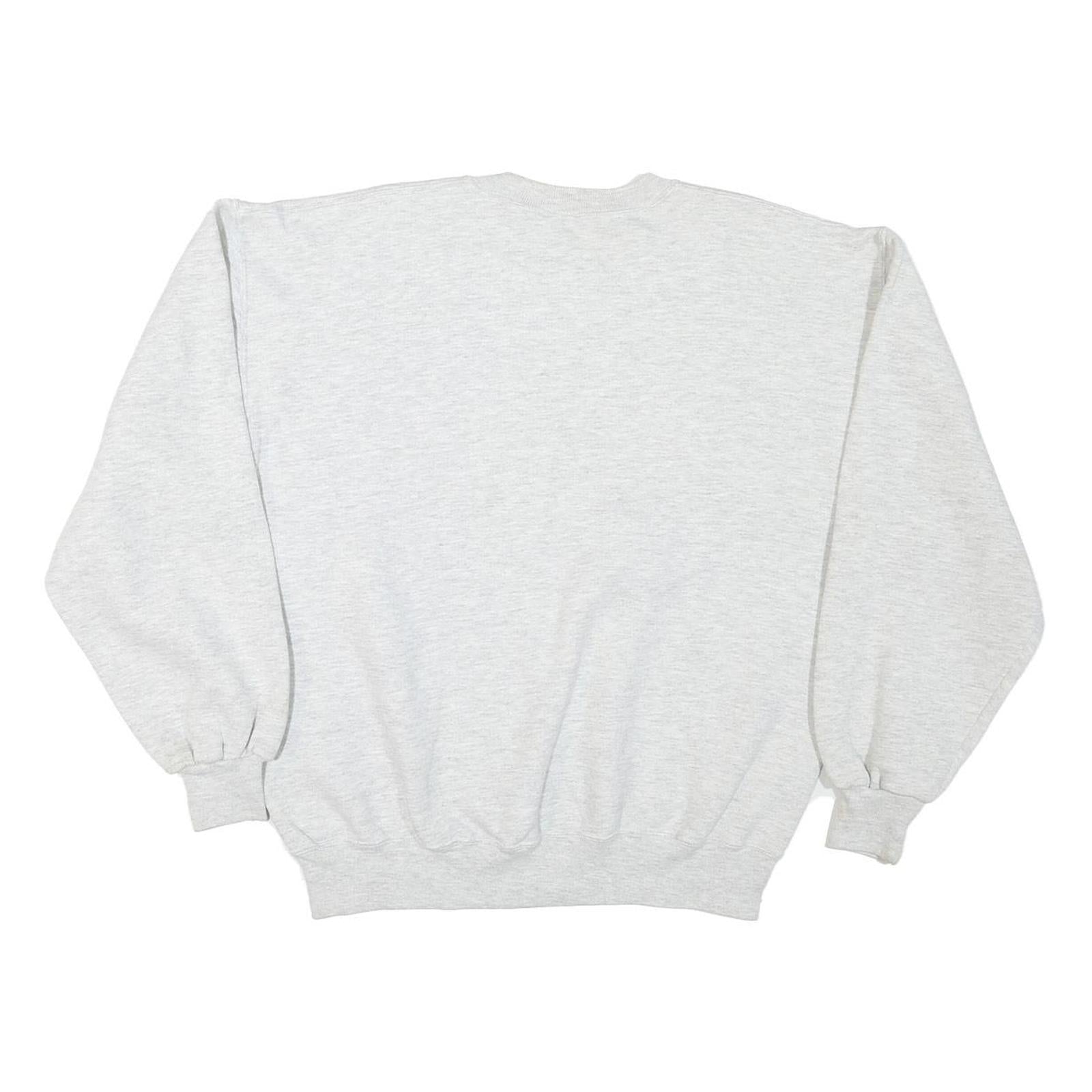 RUSSELL ATHLETIC Mens Grey Liberty Crew Neck L Cotton Blend Sweatshirt