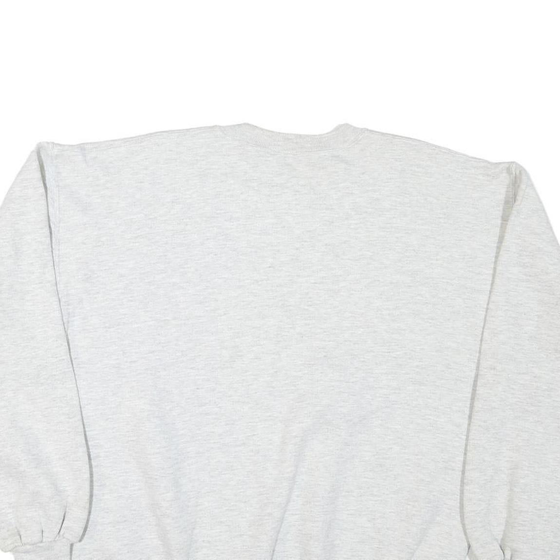 RUSSELL ATHLETIC Mens Grey Liberty Crew Neck L Cotton Blend Sweatshirt