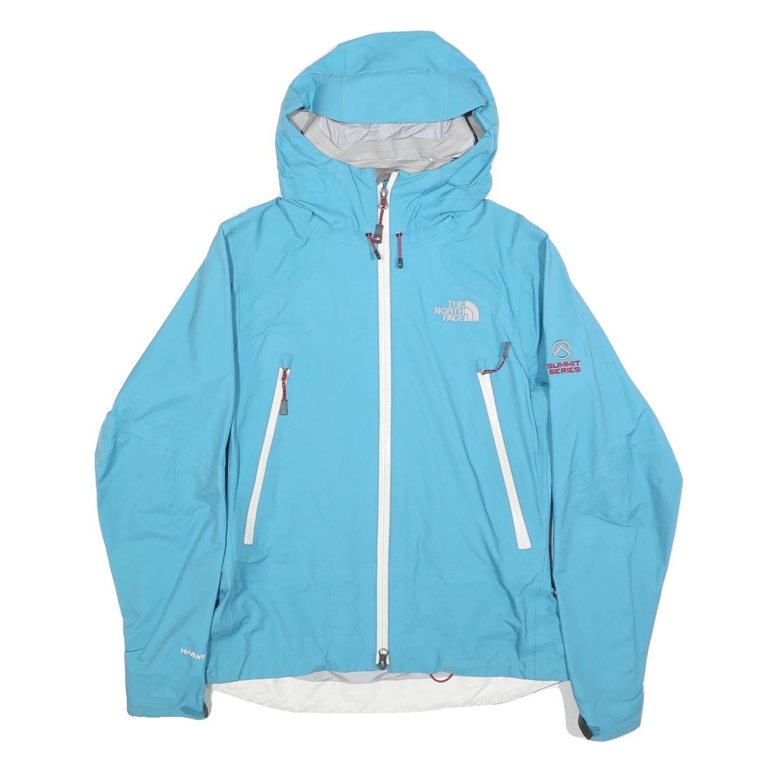 THE NORTH FACE Womens Blue Summit Series Outdoor Jacket S Polyamide Plain